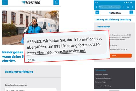 sms von hermes